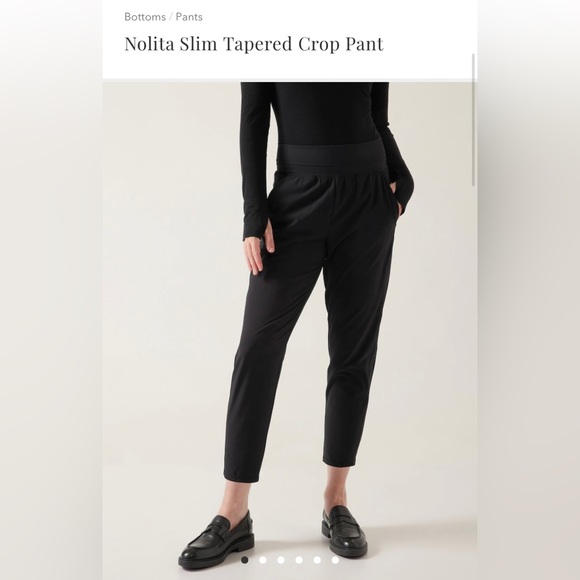 Athleta Pants & Jumpsuits Athleta Nolita Slim Tapered Crop Pant Nwt